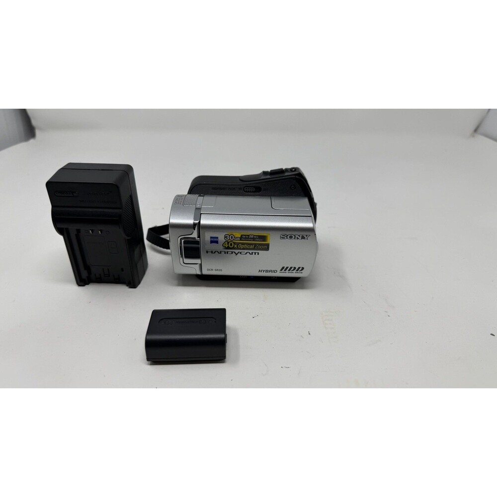 Sony DCR-SR35E HD HDD Digital Video Camcorder - Tested Working